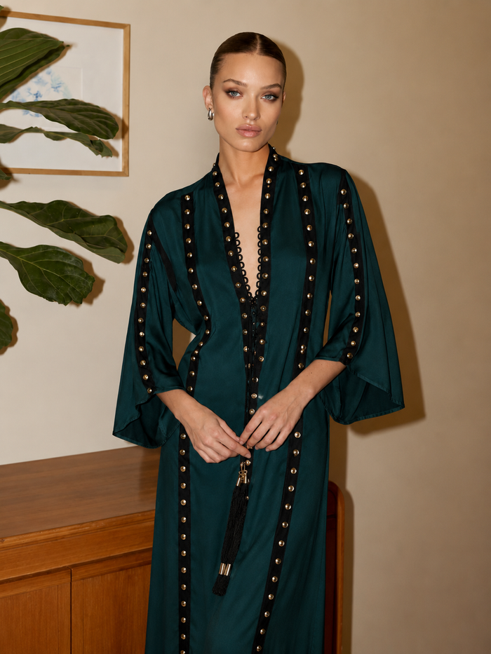 TINOS DRESS GREEN
