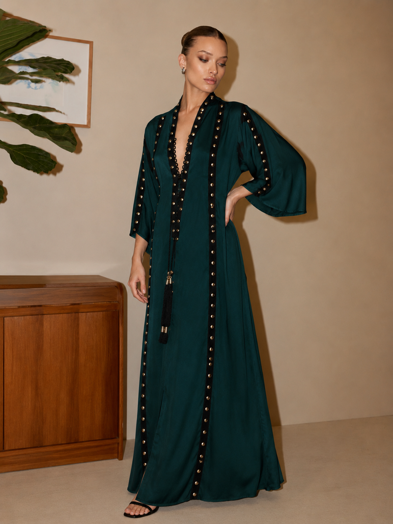 TINOS DRESS GREEN
