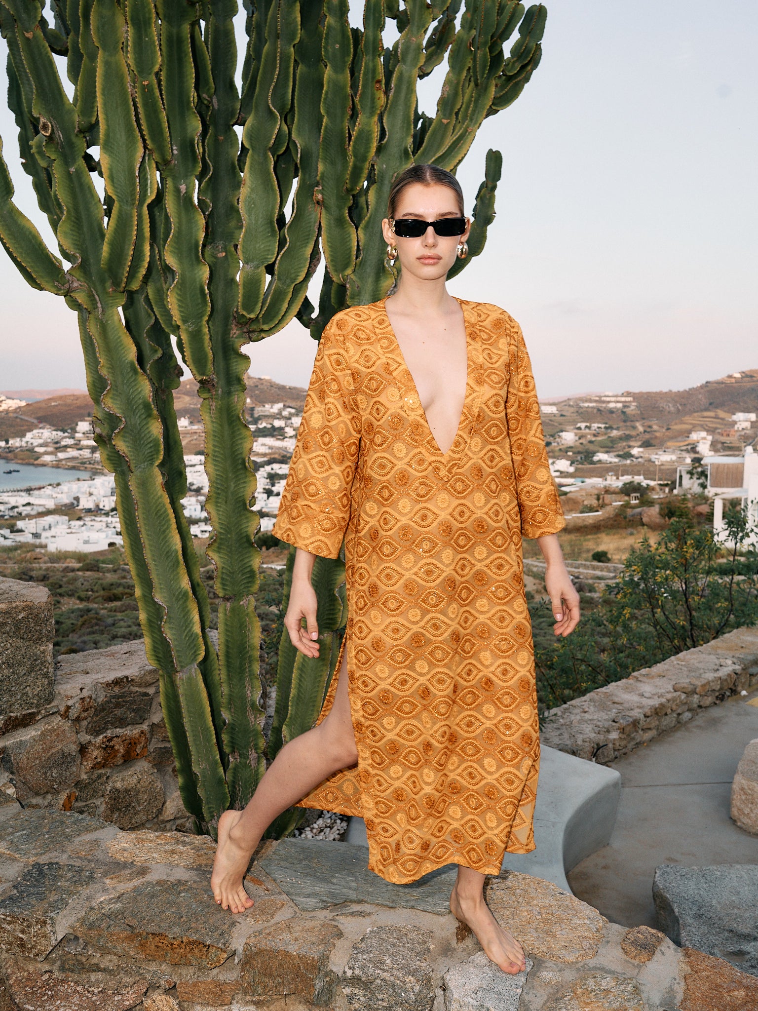 Capri Dress Orange