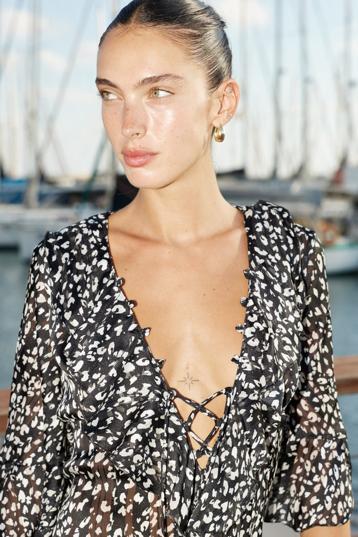 LAMBADA Dress - Black & White
