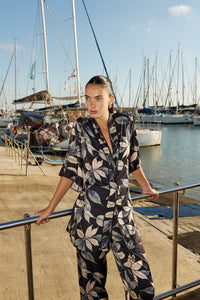 Kimono Diamond – Flower Black