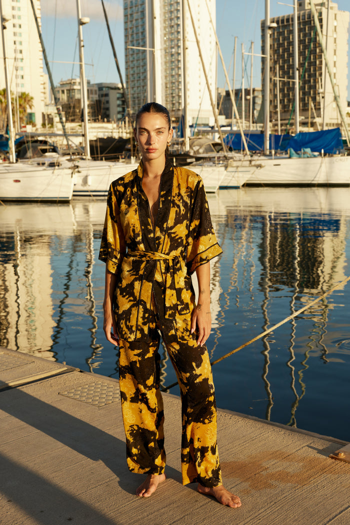Kimono Diamond – Black & Gold