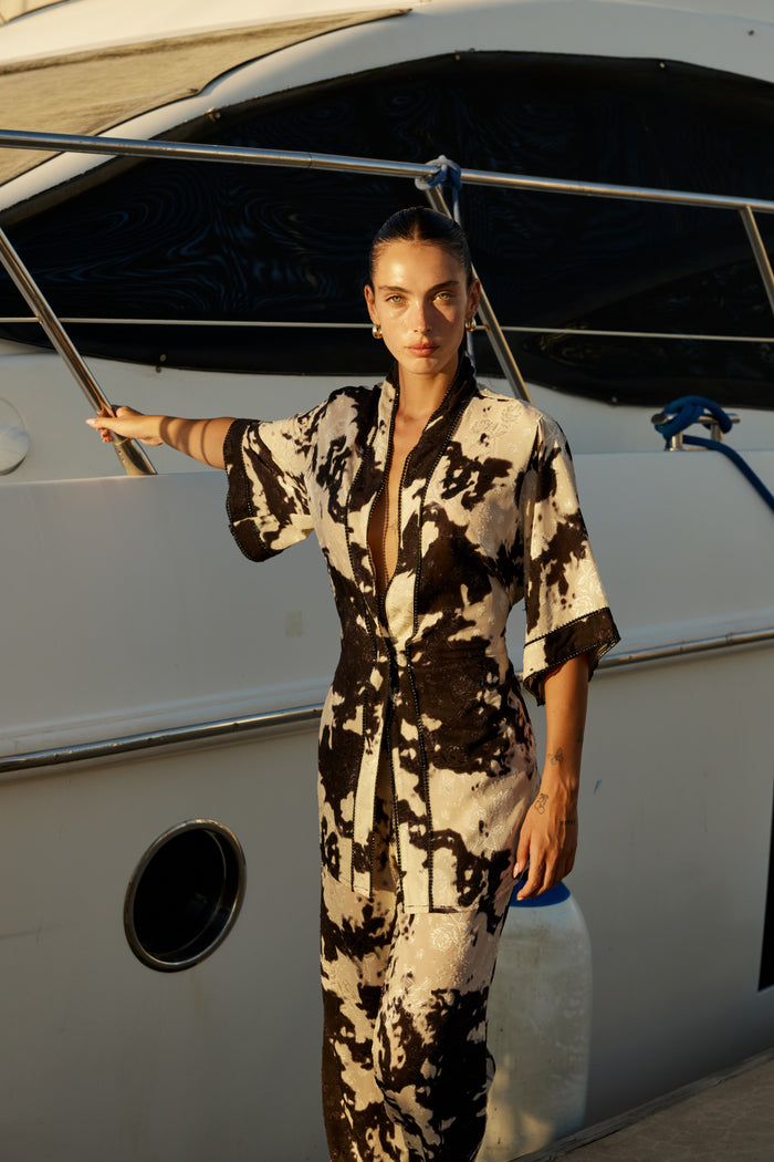Kimono Diamond – Black & White