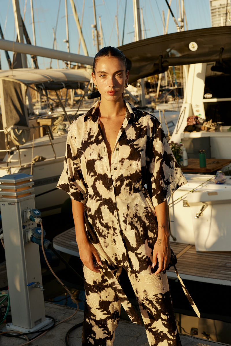 Roz Suit -Black &White