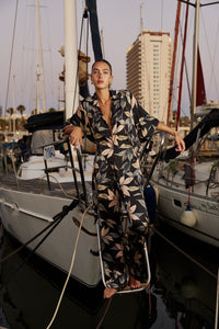 Roz Suit - Flower Black