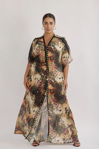 MYKONOS DRESS COLORFUL TIGER - PS