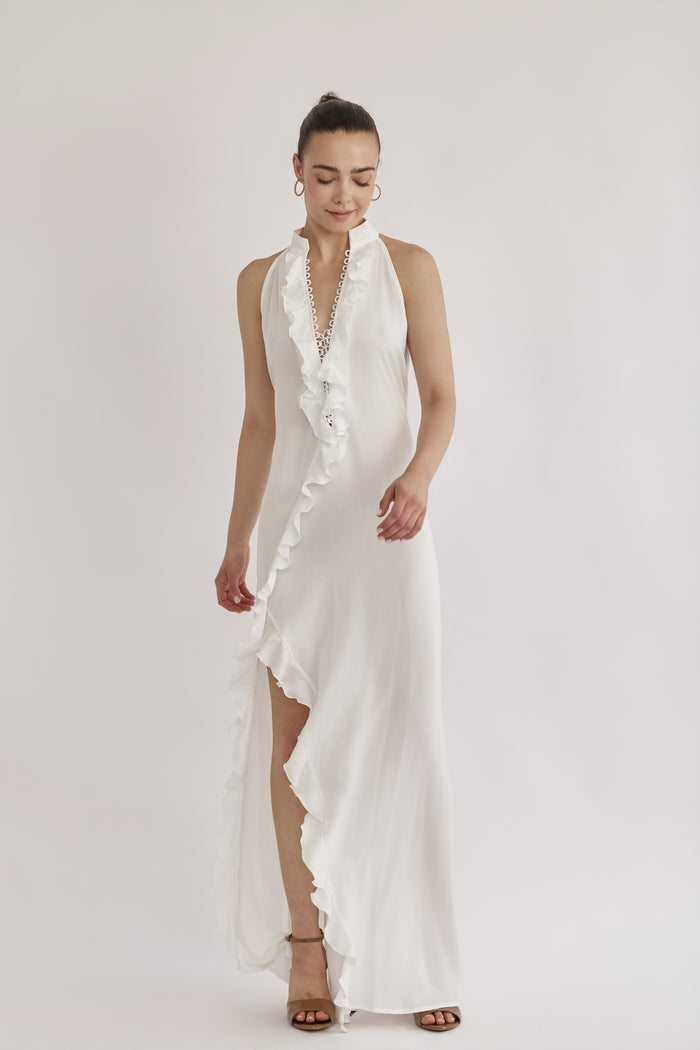 LILIT DRESS - WHITE BRIDAL