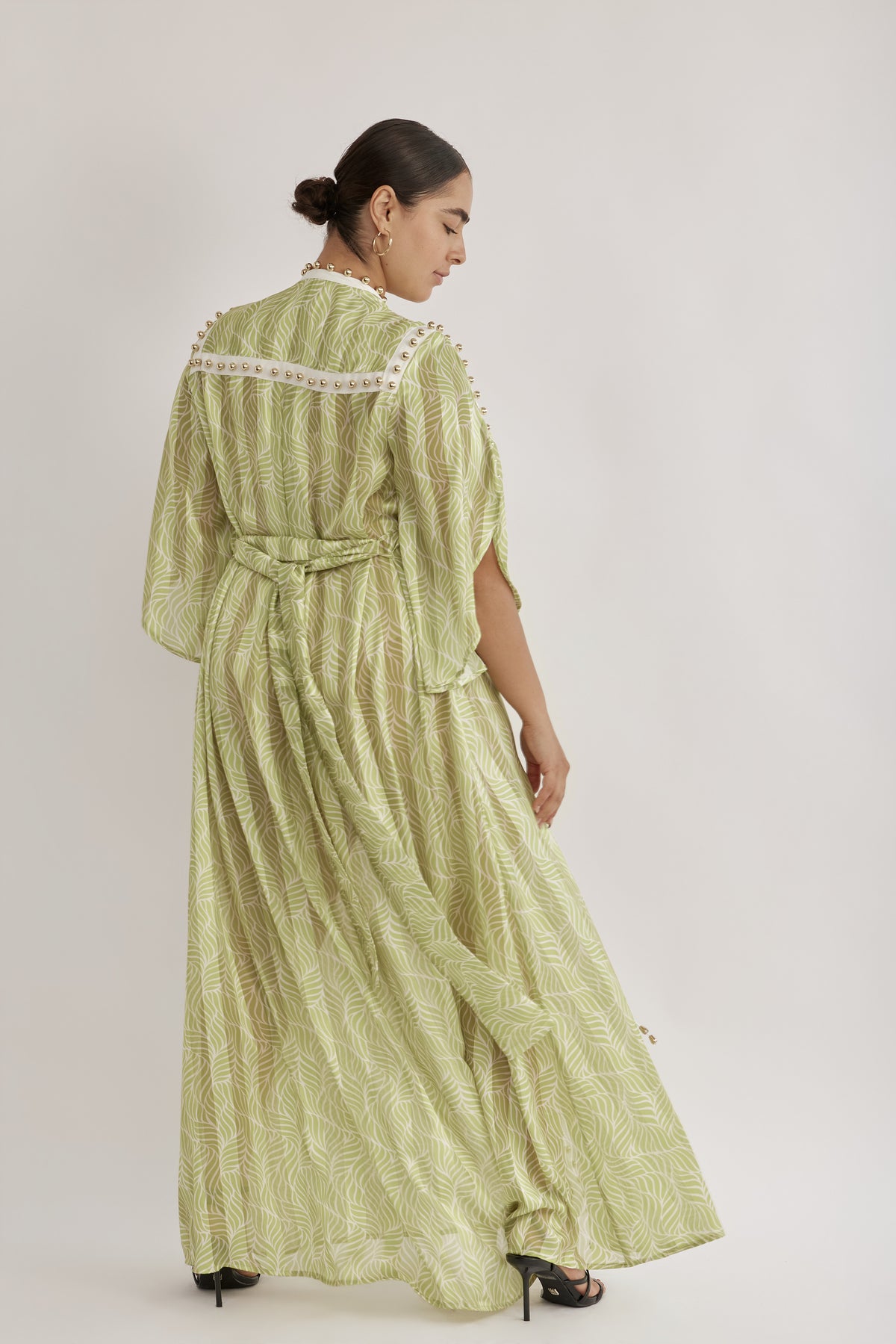 MYKONOS DRESS GREEN - PS