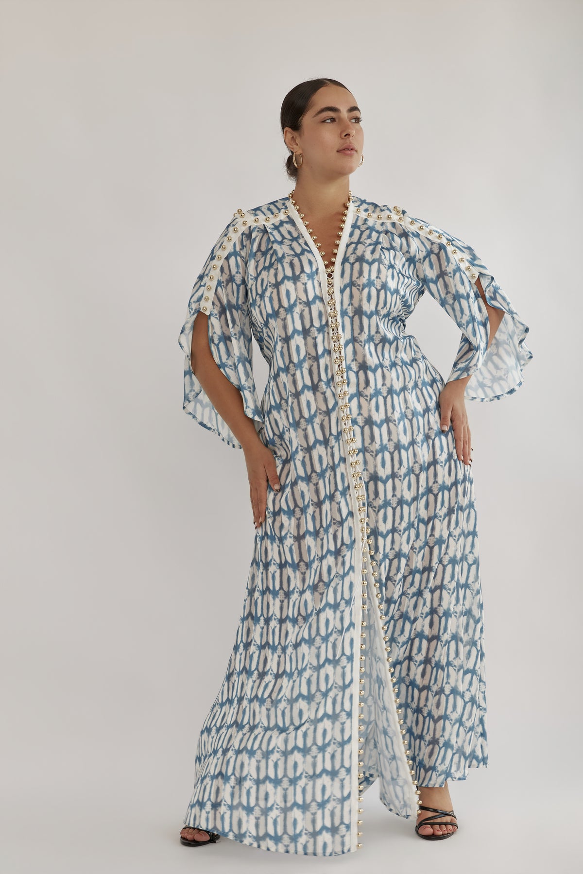MYKONOS DRESS BLUE - PS