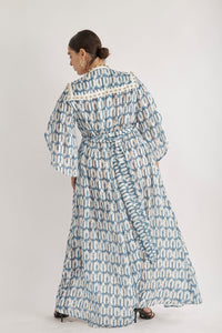 MYKONOS DRESS BLUE - PS
