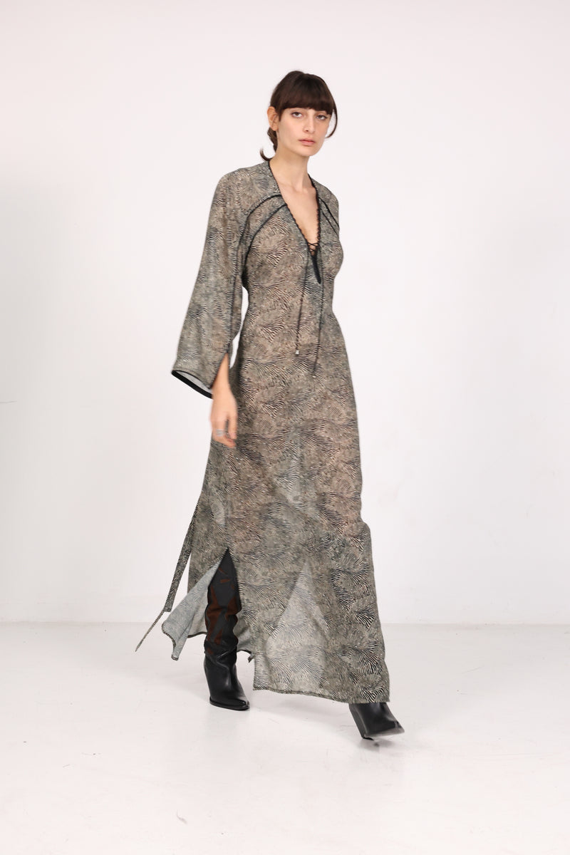 Pass Dress - Black & White