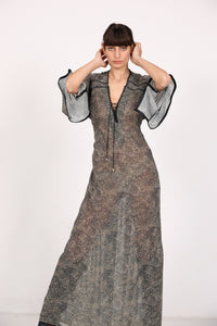 Pass Dress - Black & White