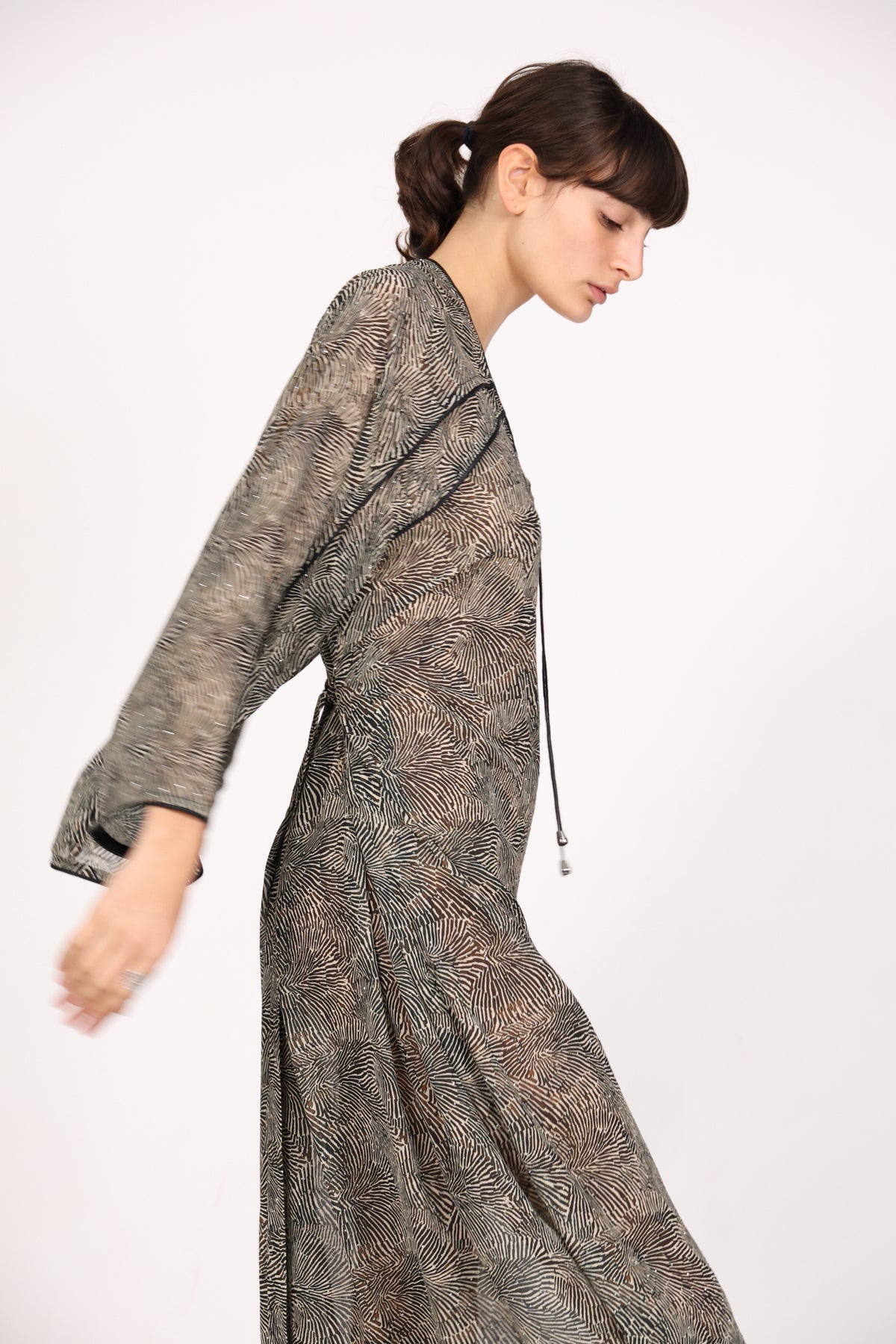 Pass Dress - Black & White