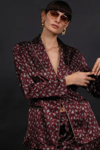 Bond Suit -  Burgundy