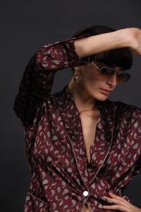 Bond Suit -  Burgundy