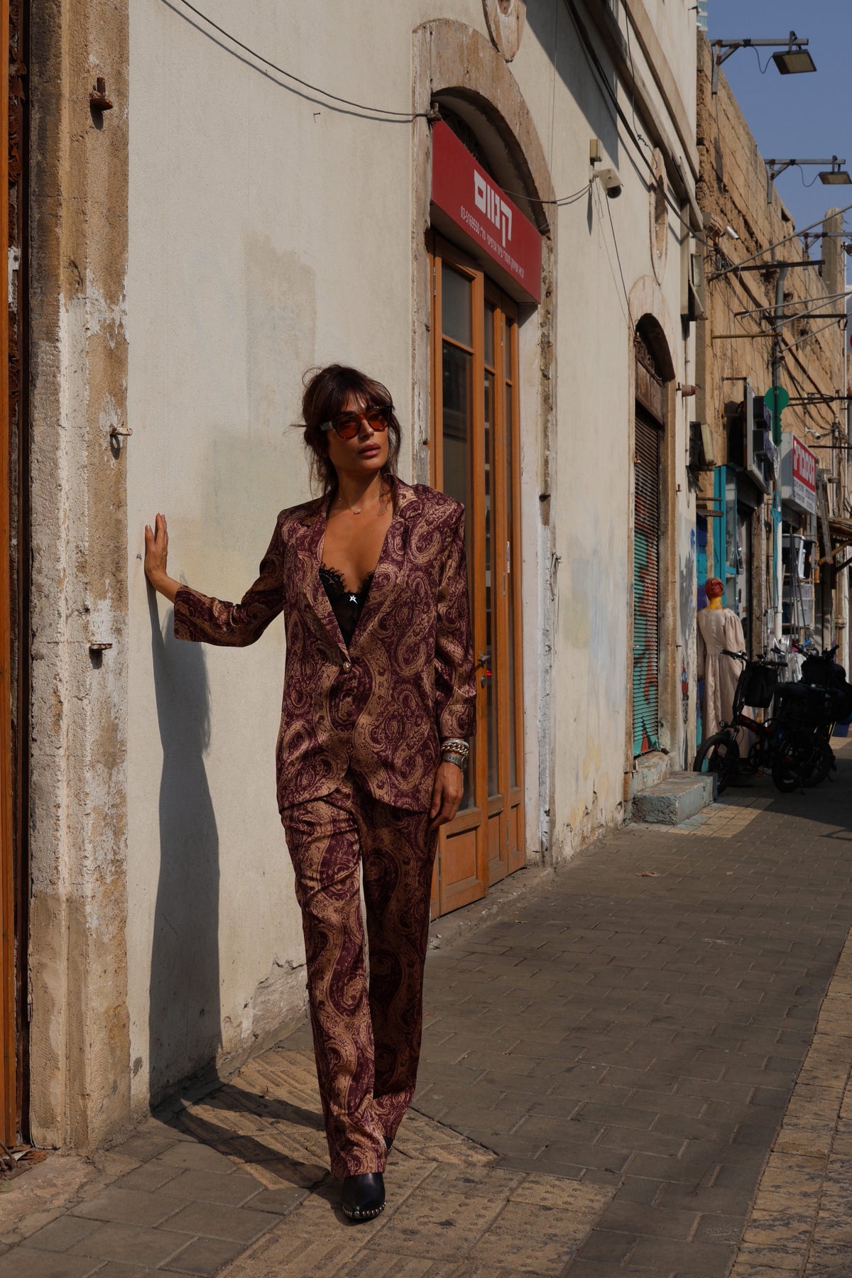 New Milos Suit - Burgundy