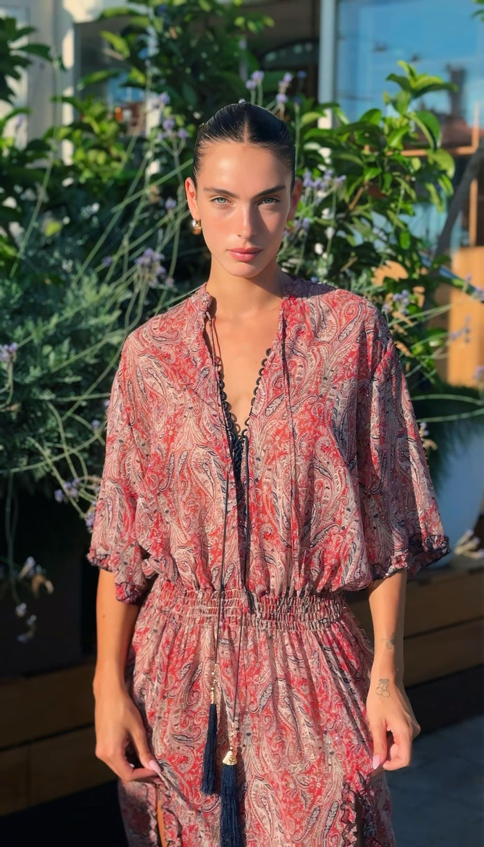 Lori Dress - Red