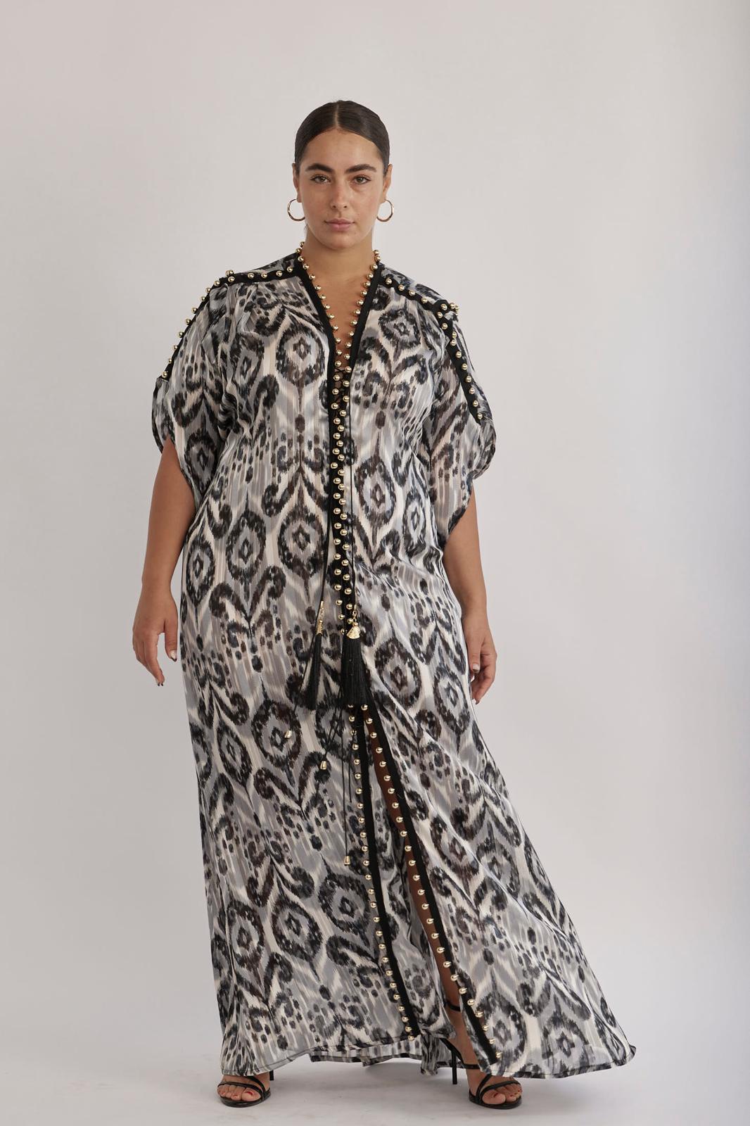 Mykonos dress Black&White - PS