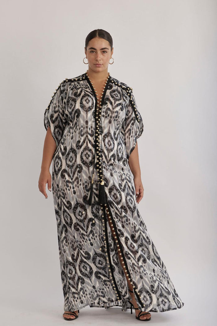MYKONOS DRESS BLACK&WHITE - PS