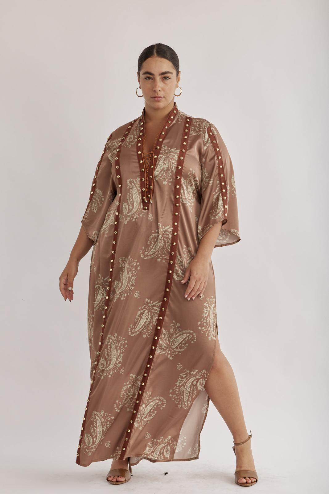 Tinos Dress Brown - PS