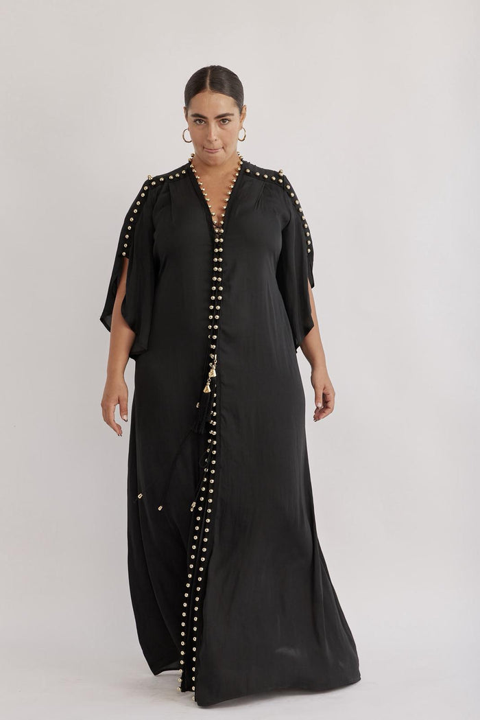 MYKONOS DRESS  BLACK - PS