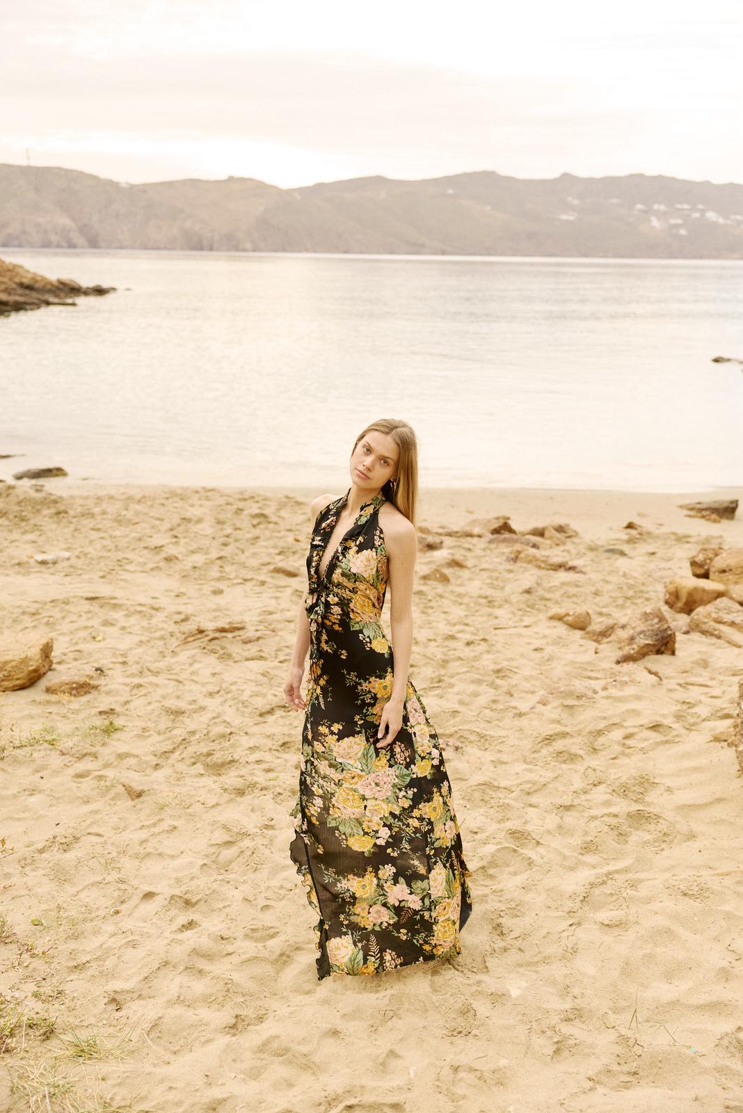 Lilit dress - Black floral