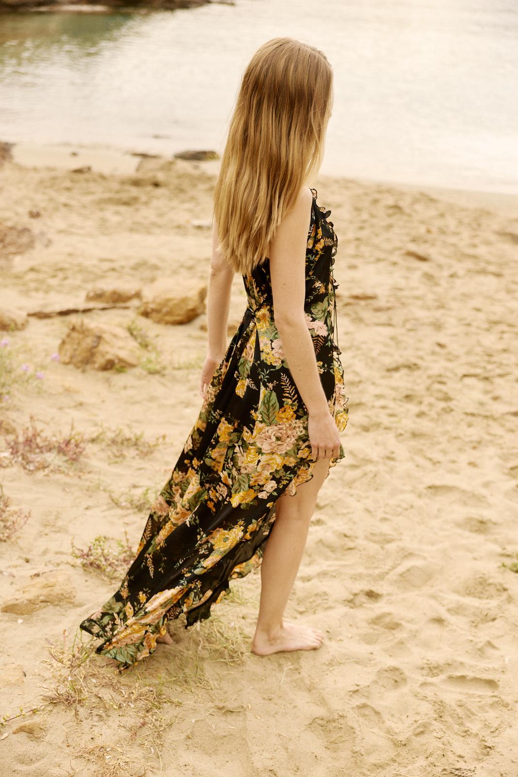 Lilit dress - Black floral