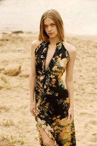 Lilit dress - Black floral