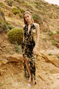 Lilit dress - Black floral