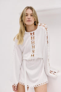 Rome dress - White