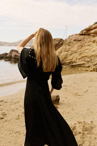 MYKONOS DRESS - BLACK