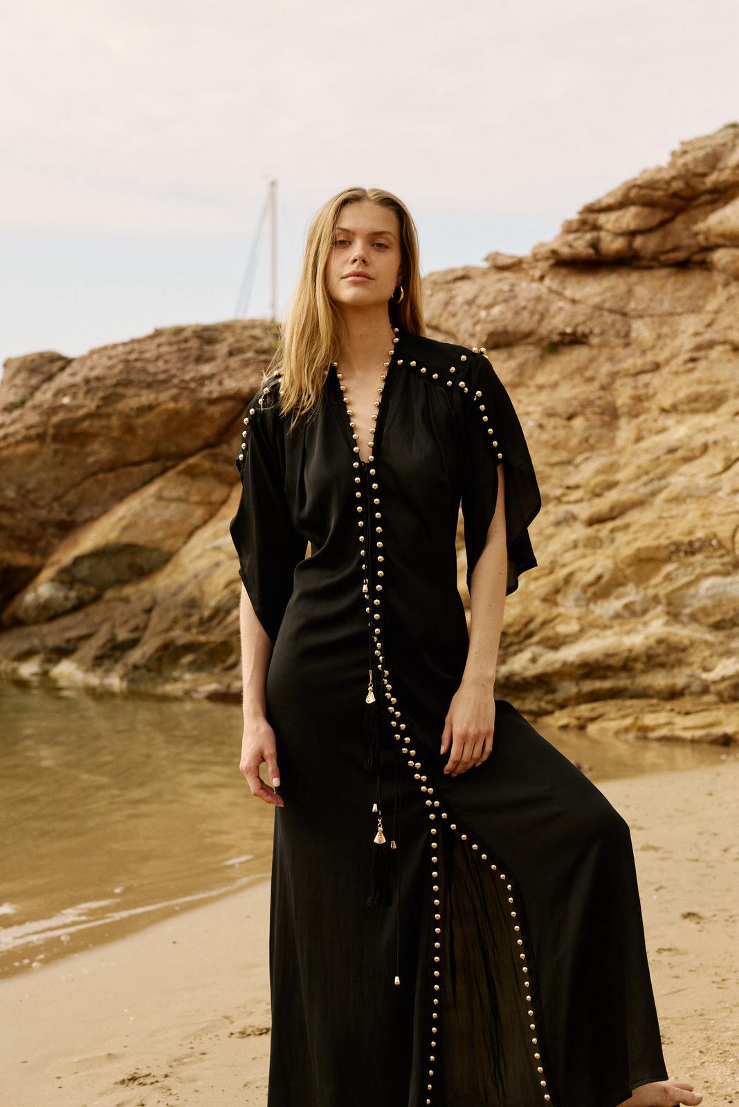 MYKONOS DRESS - BLACK