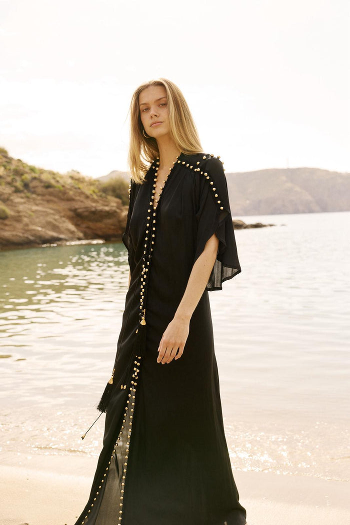 MYKONOS DRESS - BLACK