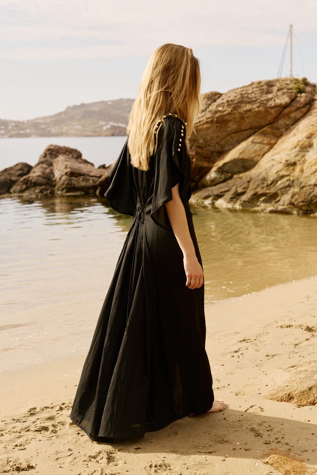 MYKONOS DRESS - BLACK