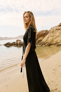 MYKONOS DRESS - BLACK