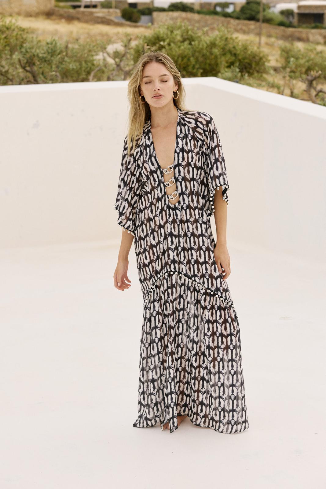 Dori dress Black & White