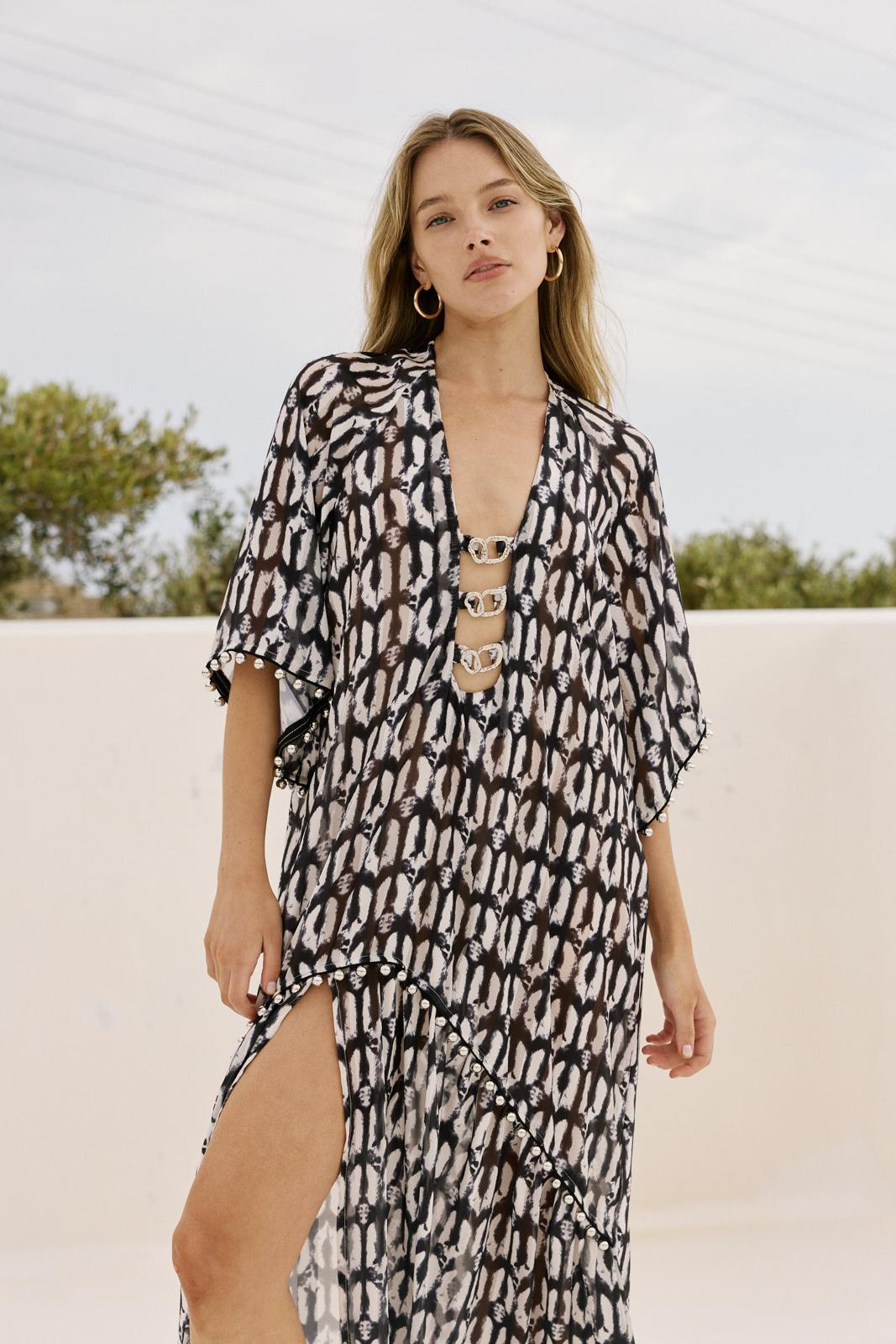 Dori dress Black & White