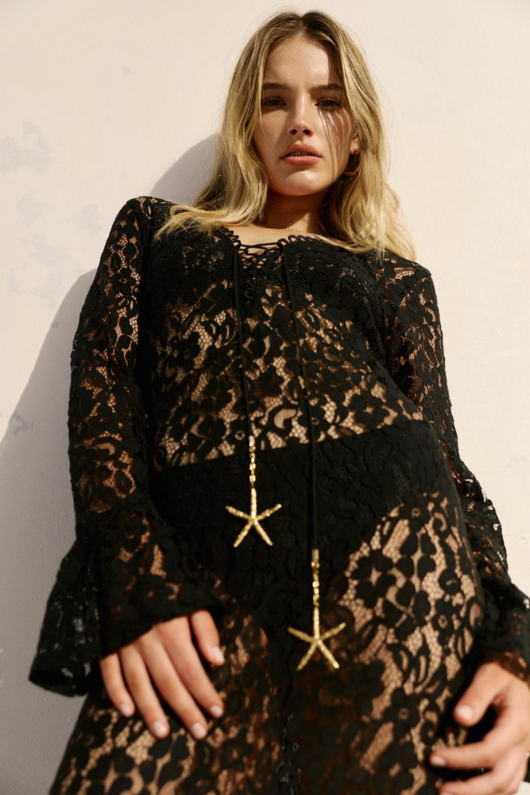 LIA DRESS – White lace