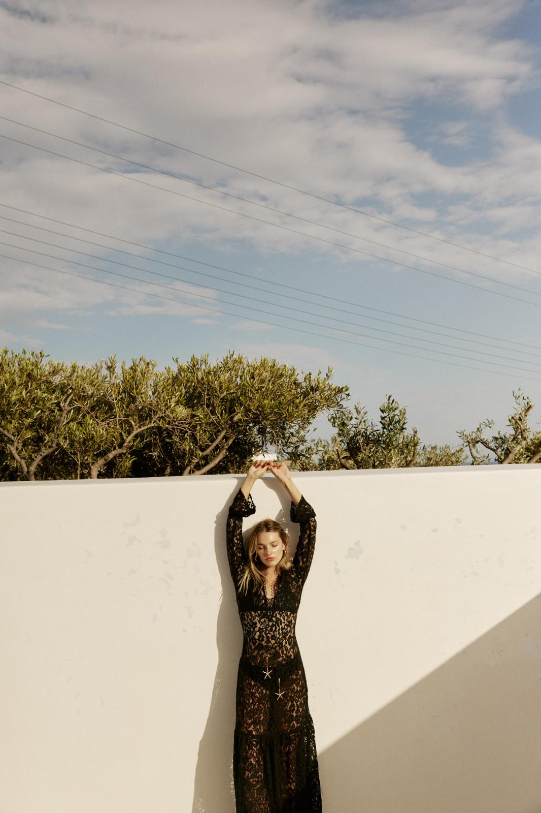 LIA DRESS – White lace