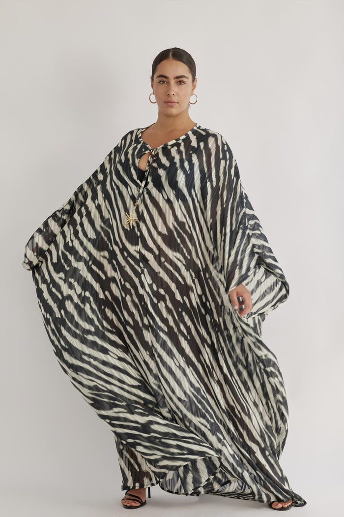 ANGI DRESS BLACK & WHITE - PS