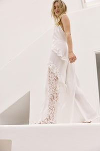 VOLANO LACE WHITE BRIDAL