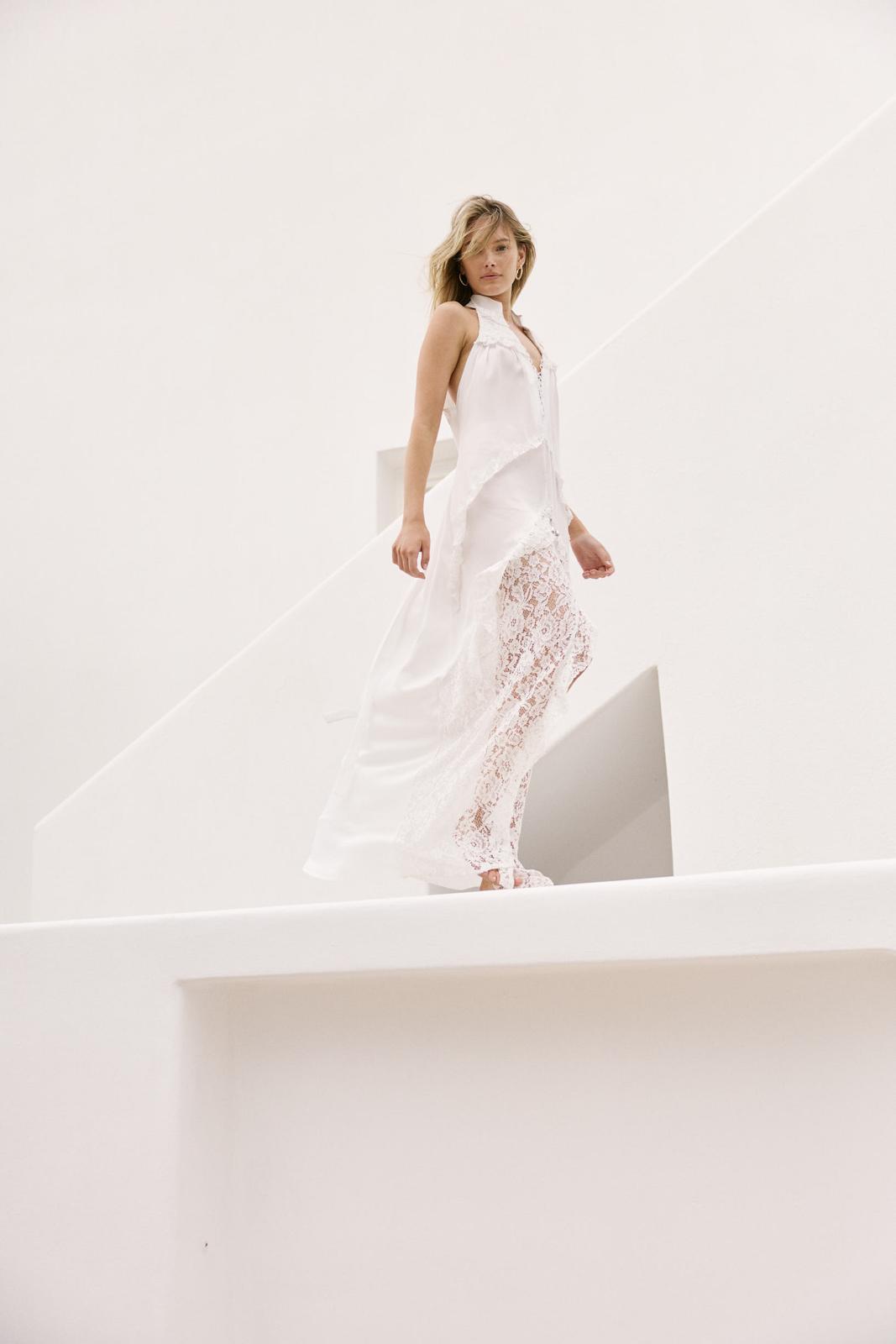 VOLANO LACE WHITE BRIDAL