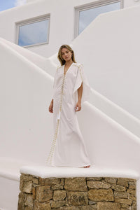 MYKONOS DRESS - WHITE
