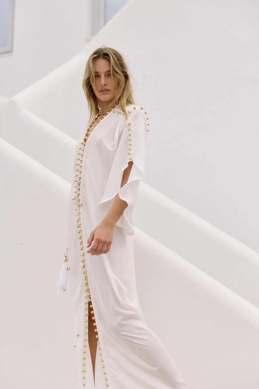 MYKONOS DRESS - WHITE