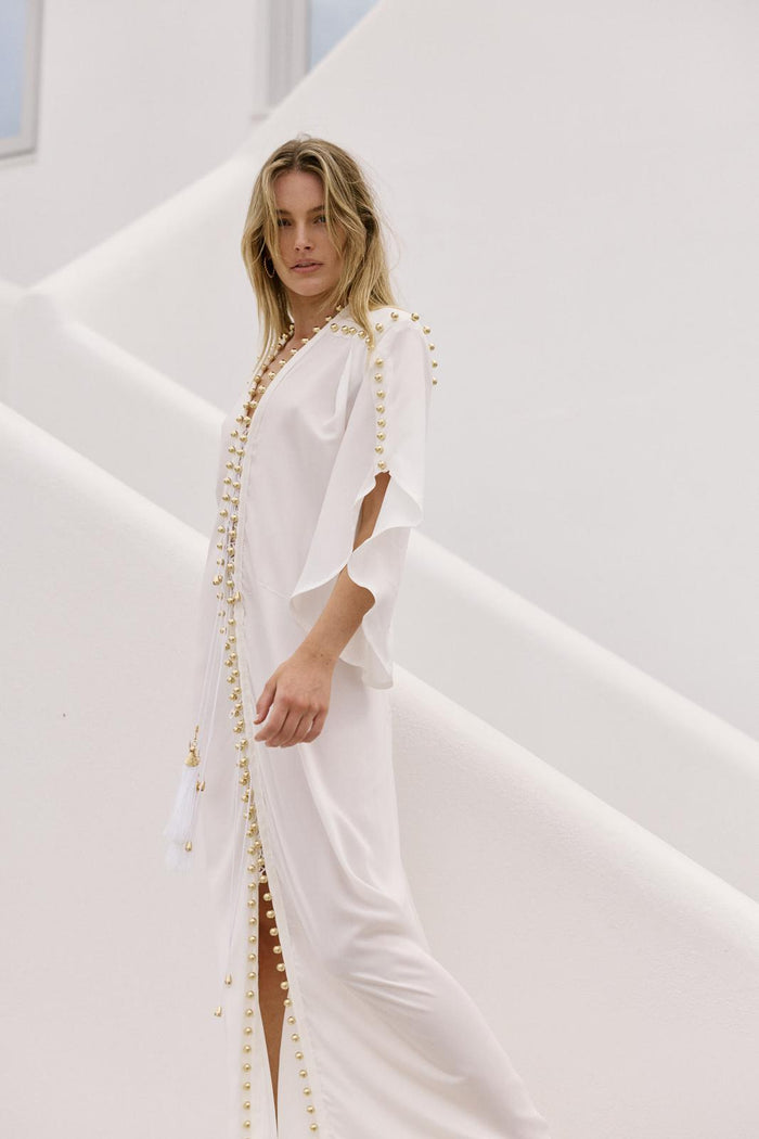 MYKONOS DRESS - WHITE