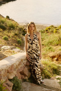 Volano dress Tiger