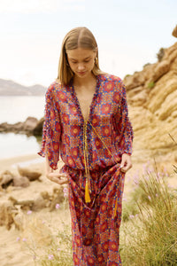 EN Jumpsuit Pink floral