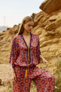EN Jumpsuit Pink floral