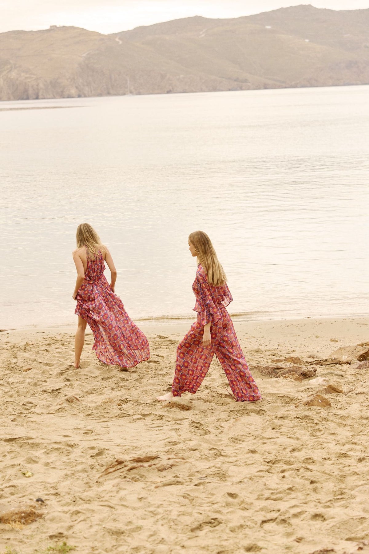 EN Jumpsuit Pink floral